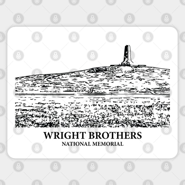 Wright Brothers National Memorial Sticker by Lakeric